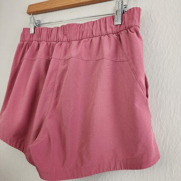 Lululemon Stroll At Sundown Short 3" Cherry Tint Swift Fabric Drawcord (6) - Picture 9 of 10